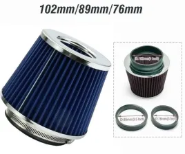 sportowy-filtr-powietrza-stozek-uniwersalny-chrom-3-adaptery-76-89-102-mm