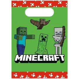 torebki-papierowe-minecraft-zielony-procos-16x22-cm-4-szt