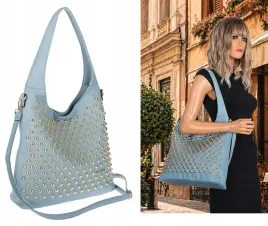 torebka-damska-worek-listonoszka-a4-shopper-z-cwiekami-modna-ch26-niebieska