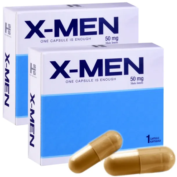 Suplement diety wspomagający męską sprawność seksualna i erekcję – X-MEN™