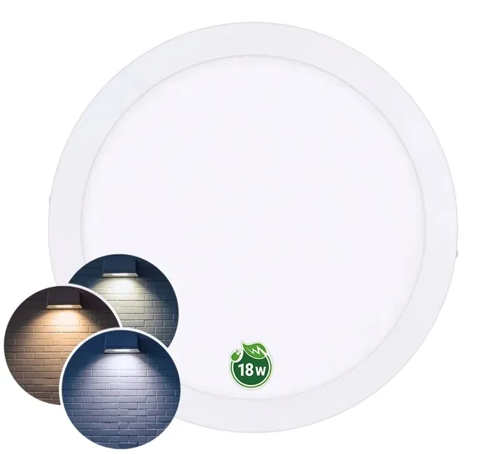 panel-led-plafon-okragly-natynkowy-18w-ccd-stan-nowy