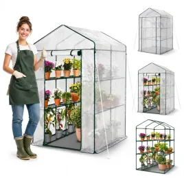 parkside-szklarnia-z-8-polkami-140x200x140cm-do-hodowli-uprawy-roslin