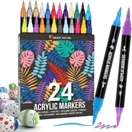 zestaw-marekerow-akrylowych-dwustronnych-pisakow-zenacolor-wodoodporne