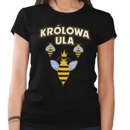 koszulka-damska-krolowa-ula-pszczoly-dla-mamy-dzien-mamy-czarna-m