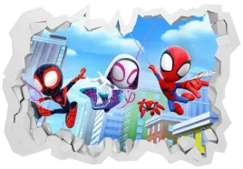 naklejki-na-sciane-dla-dzieci-3d-spidey-i-super-kumple-130x90