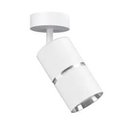 lampa-scienno-sufit-bamboo-1xgu10-biala