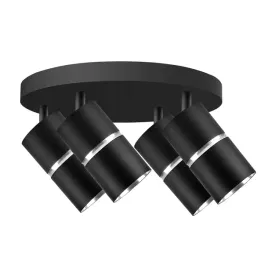plafon-bamboo-4xgu10-czarny