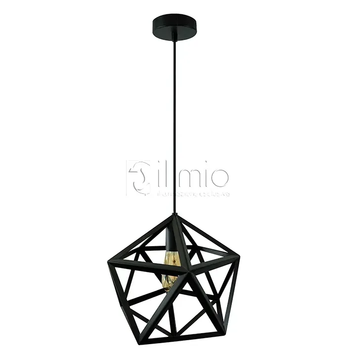 lampa-wiszaca-denmark-czarna-e27-stan-nowy