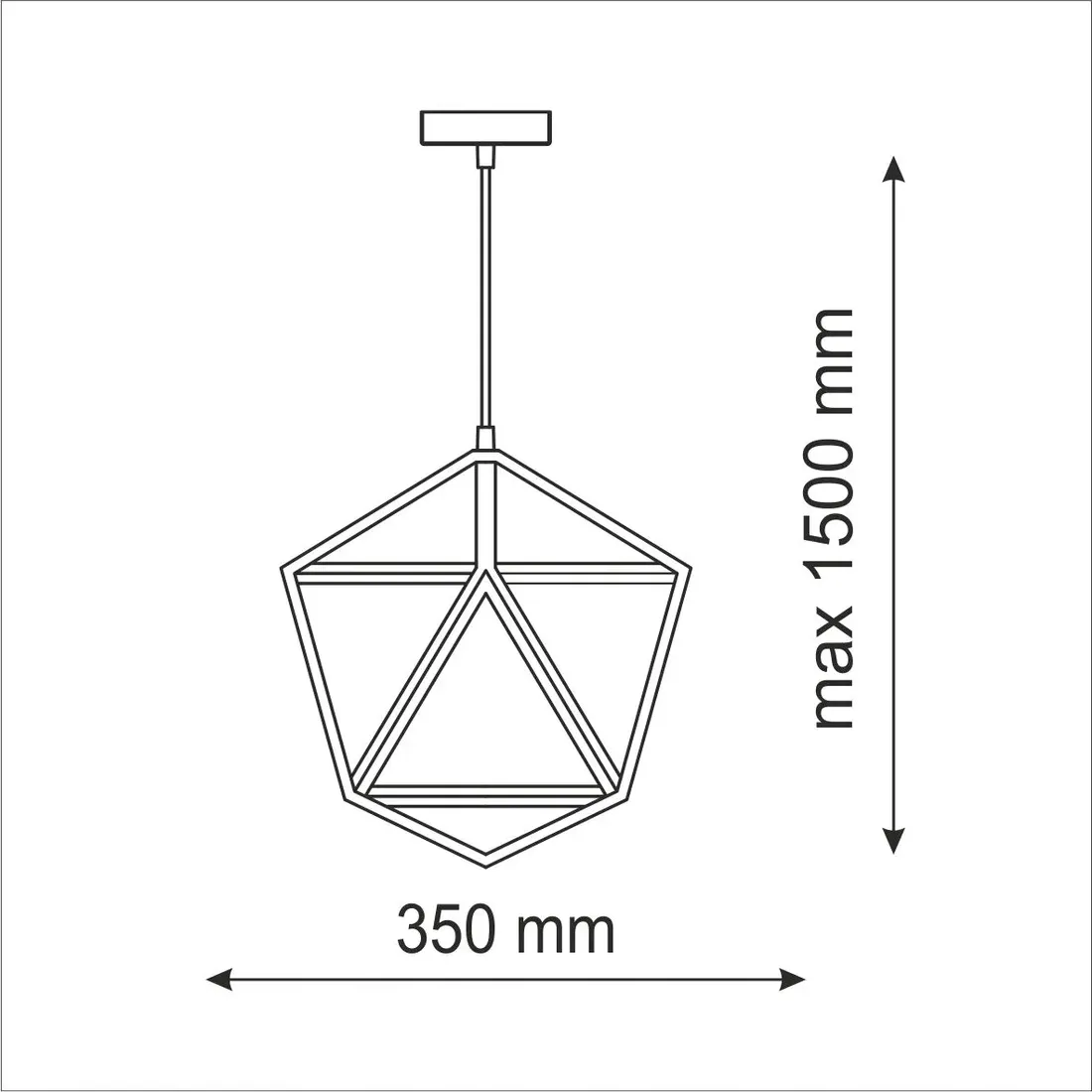 lampa-wiszaca-denmark-czarna-e27-stan-nowy