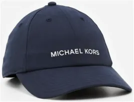 czapka-z-daszkiem-michael-kors-granatowa-z-logo