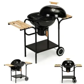 grill-weglowy-grill-ogrodowy-weglowy-z-pokrywa-i-polkami-40-x-40-cm