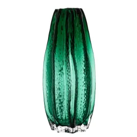 szklany-wazon-zielony-30-cm