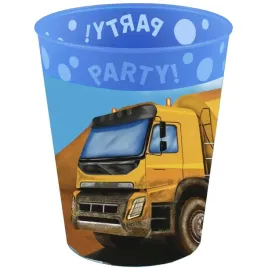 kubeczek-plastikowy-wielorazowy-construction-budowa-betoniarka-niebie