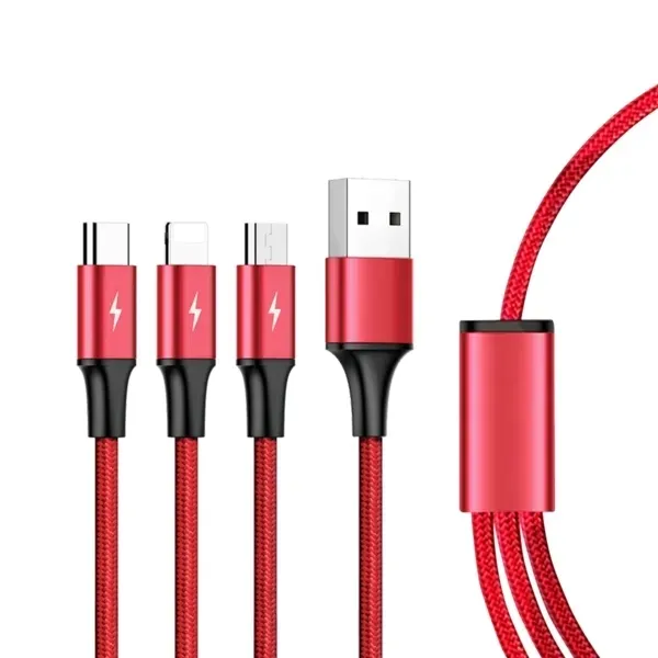 unitek-c4049rd-3-in-1-usb-charging-cable-kolor-czerwony