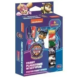 farby-plakatowe-w-sztyfcie-psi-patrol-6-kolorow-po-10-g