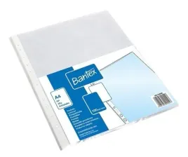koszulki-bantex-na-dokumenty-bg100-a4-pp-40mic-groszkowe-100-sztuk