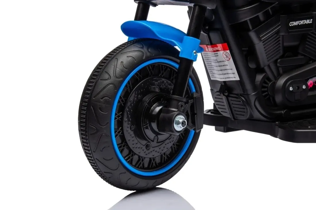 motorek-chopper-faster-niebieski-stan-nowy