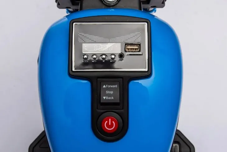 motorek-chopper-faster-niebieski-stan-nowy