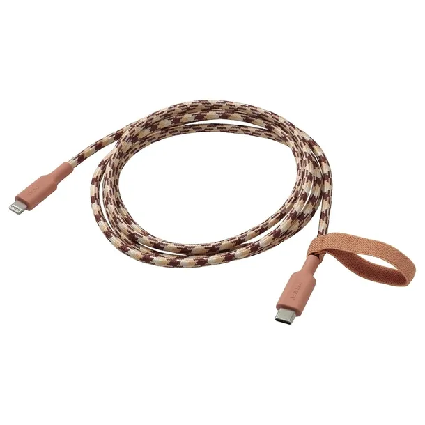 kabel-ikea-usb-typ-c-apple-lightning-15-m-bezowy