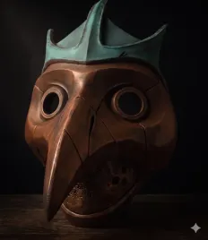 plague-mask-the-owl-druk-3d-old-copper-dekoracja