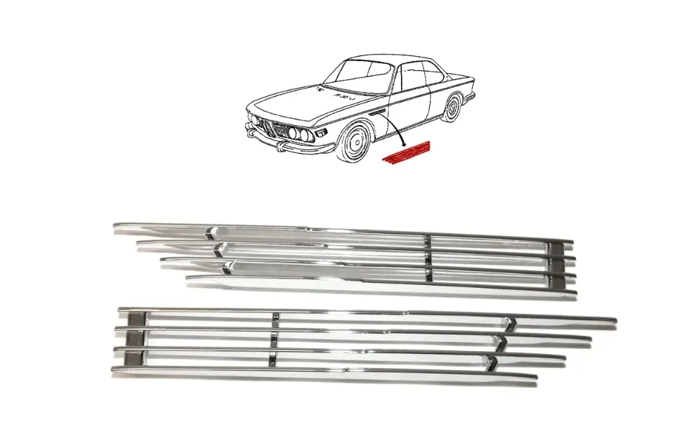 kratki-blotnikow-chrom-para-bmw-e9
