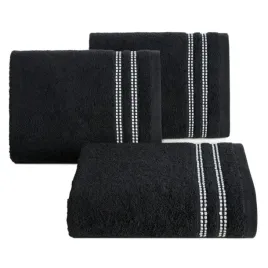 recznik-frotte-z-welurowa-bordiura-ally-70x140-czarny
