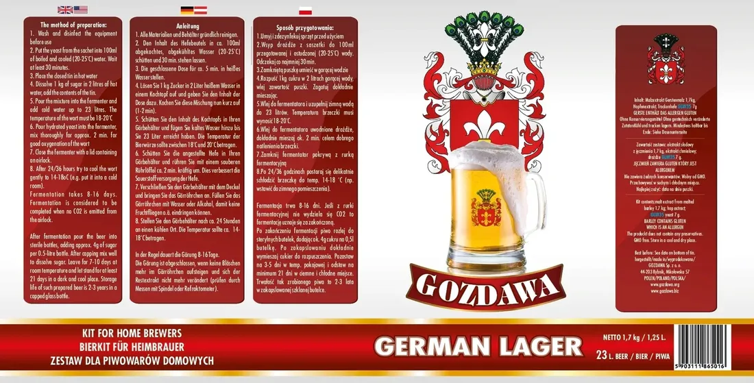 gozdawa-german-lager-17-kg-stan-nowy