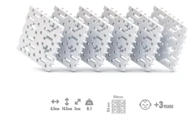 meli-basic-baseplate-grey-podstawa-budowlana-basic-6szt-marka-inna