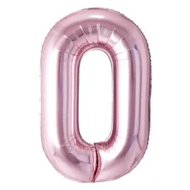balon-foliowy-cyfra-0-jasny-roz-40
