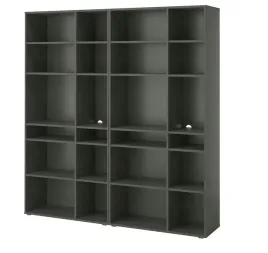 ikea-vihals-kombinacja-regalowa-ciemnoszary-190x37x200-cm