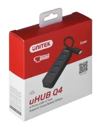 unitek-hub-usb-c-4xusb-a-3-1-aktywny-10-w-h1117b