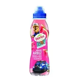 hortex-leon-i-przyjaciele-napoj-woda-sok-jablko-arbuz-butelka-apet-400ml