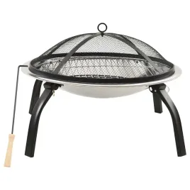 palenisko-ogrodowe-2-w-1-stal-nierdzewna-srebrne-56x56x49-cm