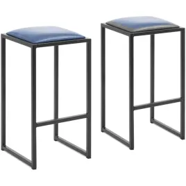 stolek-barowy-hoker-metalowy-loft-z-tapicerka-czarno-niebieski-2-szt