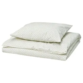 bandknippe-poszwa-na-koldre-i-poszewka-bialy-zielony-150x200-50x60-cm