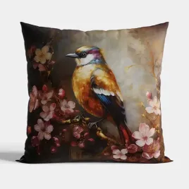 poszewka-dekoracyjna-velvet-40x40-velvet-ptak-paloma-rozowy