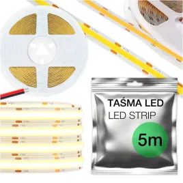 tasma-led-cob-5m-ledy-230v-12v-neon-biala-neutralna-4000k-mocna-4500lm-50w