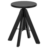 ikea-rudstorp-stolek-czarny-44-55-cm