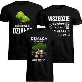 koszulki-meskie-czarne-zestaw-3szt-100percent-bawelna-dzialka-na-dzialke-komplet