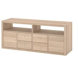 ikea-kallax-szafka-pod-tv-dab-bejcowany-na-bialo-147x39x60-cm