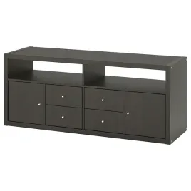 ikea-kallax-szafka-pod-tv-czarnybraz-147x39x60-cm