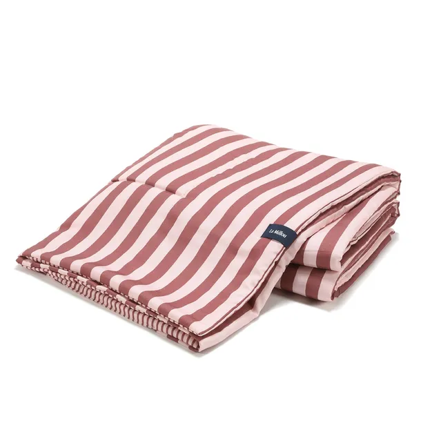 la-millou-koldra-bamboo-stripes-pink