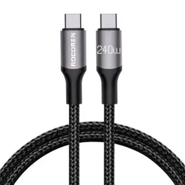 kabel-usb-c-do-usb-c-rocoren-retro-pd-240w-1m