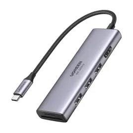 ugreen-adapter-hub-usb-c-3x-usb-3-2-hdmi-4k-60hz-4k-czytnik-kart-sd-tf