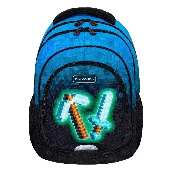 plecak-3-komorowy-astrabag-blue-pixel-stan-nowy