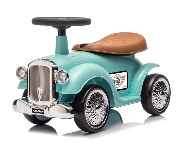 Milly Mally Pojazd Royce Miętowy Pchacz Retro Samochód Klasyczne Autko