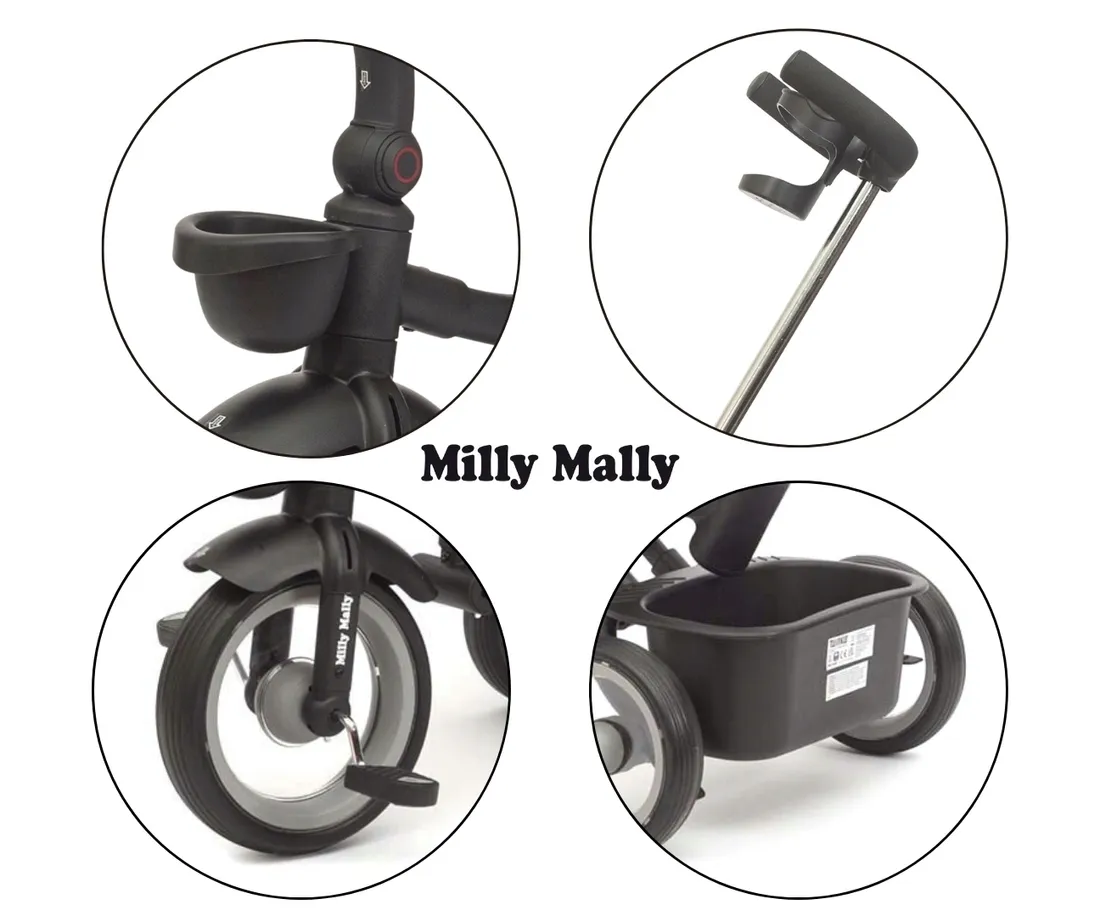milly-mally-rowerek-trojkolowy-twinkle-grey-stan-nowy