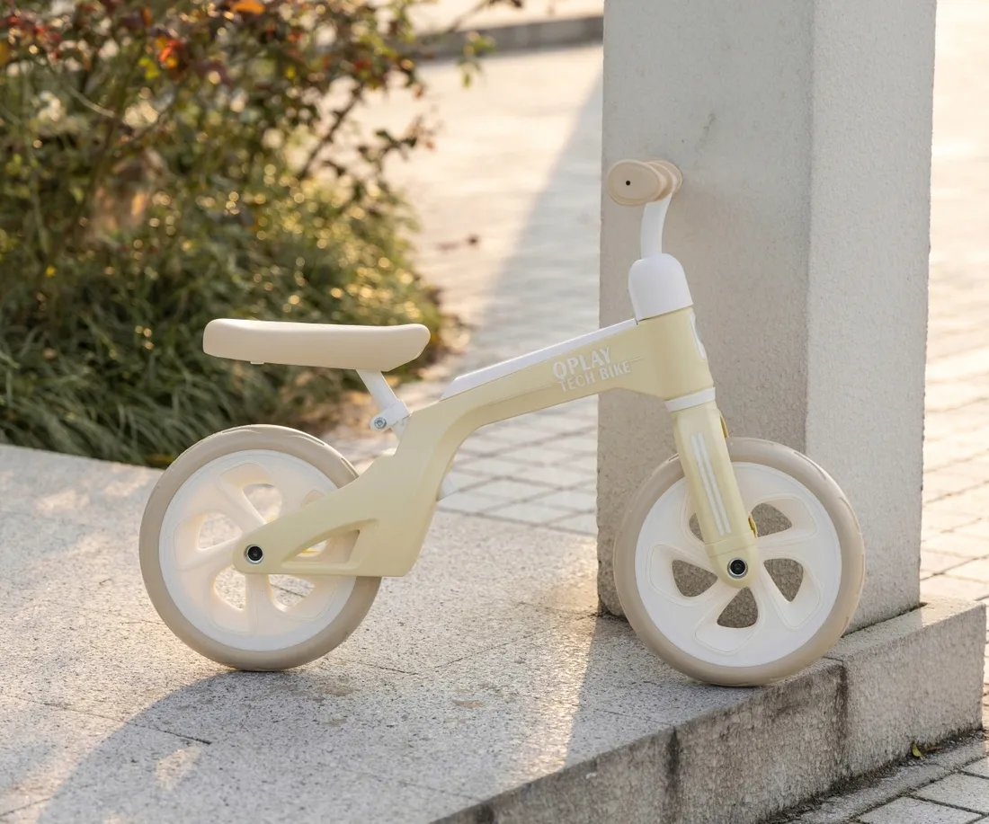 qplay-rowerek-biegowy-tech-cream-stan-nowy