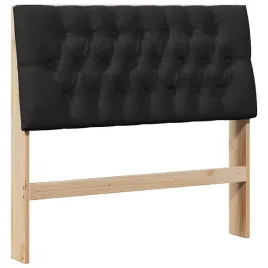 tapicerowane-wezglowie-czarny-100-cm-lite-drewno-sosnowe