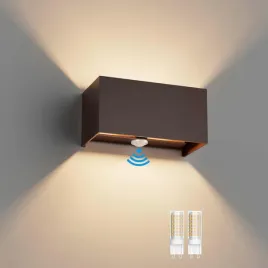 klighten-lampa-zewnetrzna-18w-z-czujnikiem-ruchu-3000k-brazowa
